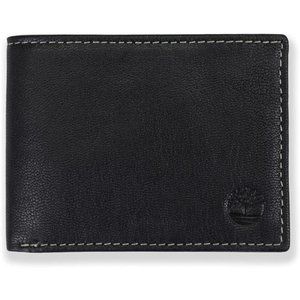 Men's Leather RFID Blocking Passcase Security Wallet